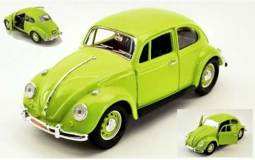 Volkswagen Beetle 1967 bright green 1/24 Road Signature NEW+boxed  #2195 instant wheels