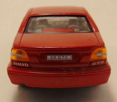 Volvo C70 Coupe 2005 red 1/43 Schuco NEW+showcased  #5207 instant wheels