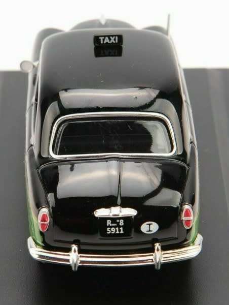 Fiat 1400 Taxi Roma 1955 black 1/43 IXO/LEO NEW+showcased  #5213 instant wheels