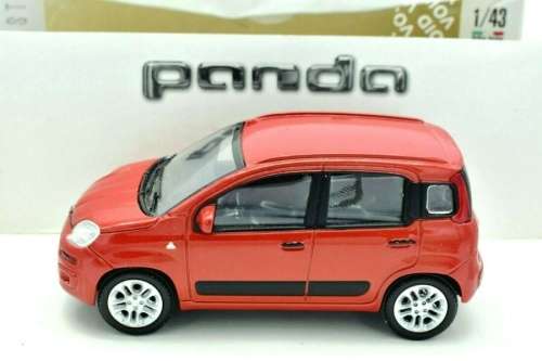 Fiat Nouva Panda 2012 red 1/43 Mondo Motors NEW+boxed  #5214 instant wheels