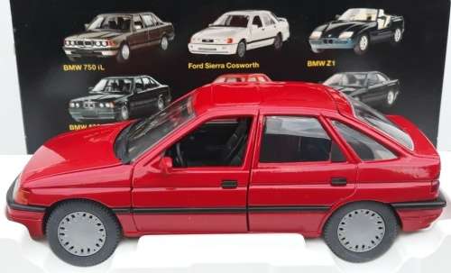 Ford Escort Mk V 1980 red 1/24 Schabak NEW+boxed  #2202 instant wheels