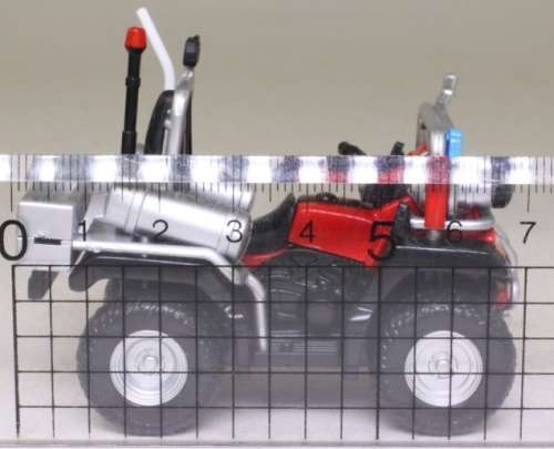 Firexpress Quad Bike Hong Kong brigade 1/32 DelPrado NEWinBlister  #3210 instant wheels