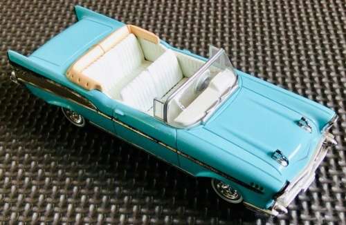 Chevrolet BelAir Convertible 1957 lightblue 1/43 IXO NEWinBlister  #5216 instant wheels