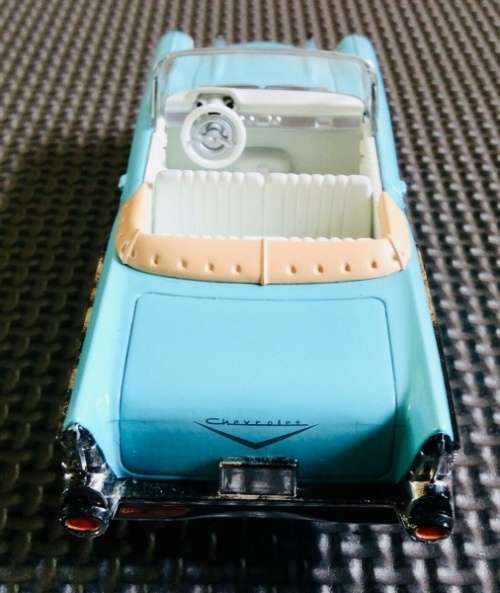 Chevrolet BelAir Convertible 1957 lightblue 1/43 IXO NEWinBlister  #5216 instant wheels