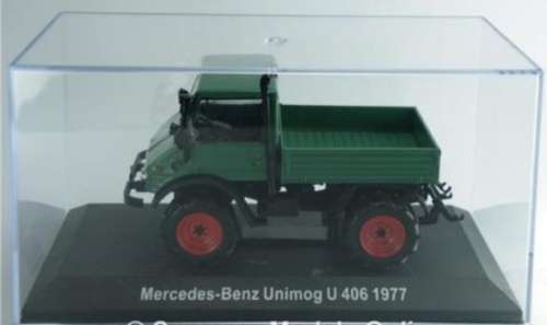 Mercedes-Benz Unimog U406 1977 green 1/43 UH NEWinBlister  #5228 instant wheels