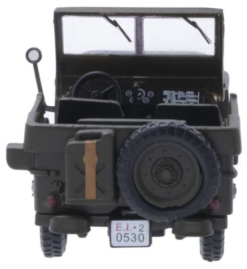 Willis Jeep 1947 green 1/43 IXO/DeAgostini NEWinBLISTER  #5231 instant wheels