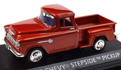 Chevrolet 5100 Stepside pick-up 1955 red 1/43 Motormax NEW+boxed  #5232 instant wheels