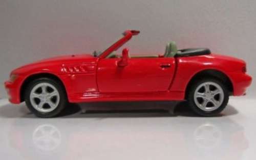 BMW Z3 Roadster 1990 red 1/43 Cararama NEW+boxed  #5234 instant wheels