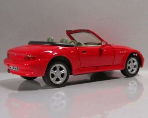 BMW Z3 Roadster 1990 red 1/43 Cararama NEW+boxed  #5234 instant wheels