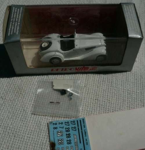 BMW 328 (Le Mans 1939) white 1/43 Vitesse NEW+boxed with decals  #5235 instant wheels