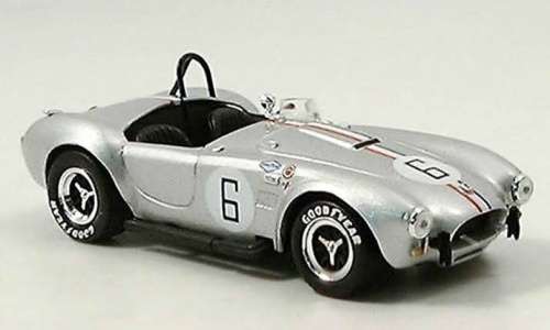 Shelby Cobra 427 S/C 1966 silver #6 1/43 IXO/DelPrado NEWinBlister  #5237 instant wheels
