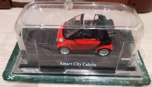 Smart City Cabrio 2003 red/black 1/43 IXO NEWinBlister  #5239 instant wheels