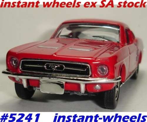 Ford Mustang 1967 red 1/43 IXO/DelPrado NEWinBlister  #5241 instant wheels