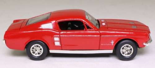 Ford Mustang 1967 red 1/43 IXO/DelPrado NEWinBlister  #5241 instant wheels