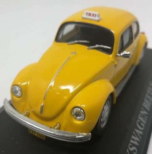 Volkswagen Beetle Lima Taxi 1970 yellow 1/43 IXO/DelPrado NEWinBlister  #5244 instant wheels