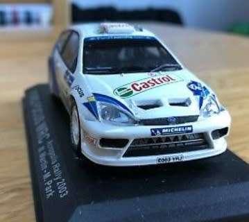 Ford Focus WRC Acropolis Rally 2003 1/43 IXO NEW+showcased  #5247 instant wheels