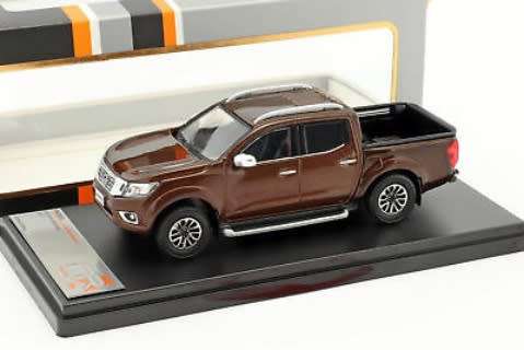 Nissan Navara 2017 brown-met 1/43 PremiumX NEW+boxed  #5252 instant wheels