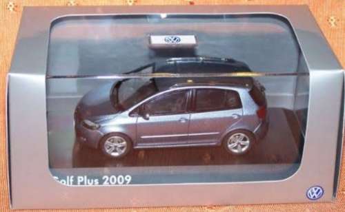 Volkswagen Golf VI Plus 4-door2009 sharkblue 1/43Schuco NEW+boxed  #5249 instant wheels