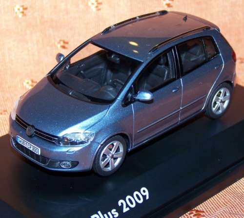 Volkswagen Golf VI Plus 4-door2009 sharkblue 1/43Schuco NEW+boxed  #5249 instant wheels