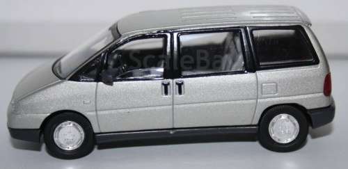 Fiat Ulysse (Eurovan) 2003 silver 1/43 Solido NEW+showcased  #5215 instant wheels