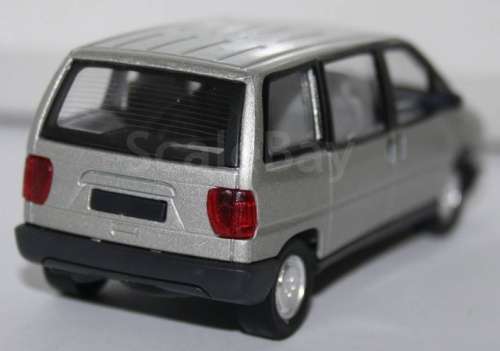 Fiat Ulysse (Eurovan) 2003 silver 1/43 Solido NEW+showcased  #5215 instant wheels