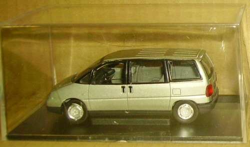 Fiat Ulysse (Eurovan) 2003 silver 1/43 Solido NEW+showcased  #5215 instant wheels
