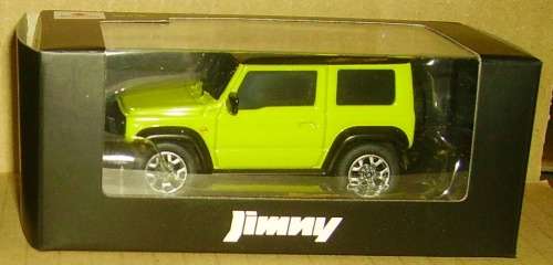 SUZUKI Jimny Sierra Samurai 2018 green 1/43 Echelle NEW+boxed  #5254 instant wheels