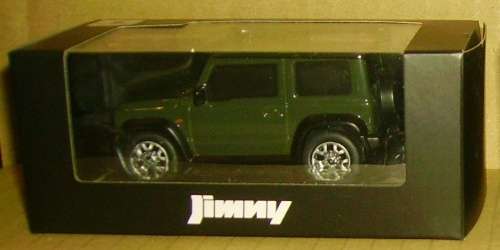 Suzuki Jimny Sierra Samurai 2018 dark green 1/43 Echelle NEW+boxed  #5255 instant wheels