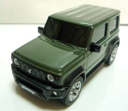 Suzuki Jimny Sierra Samurai 2018 dark green 1/43 Echelle NEW+boxed  #5255 instant wheels