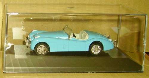 Jaguar XK120 1948 lt.blue 1/43 NewRay NEW+showcased  #5260 instant wheels