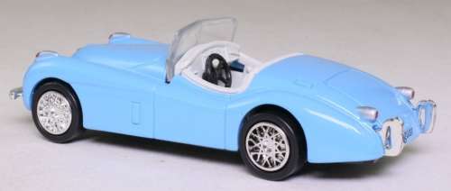 Jaguar XK120 1948 lt.blue 1/43 NewRay NEW+showcased  #5260 instant wheels