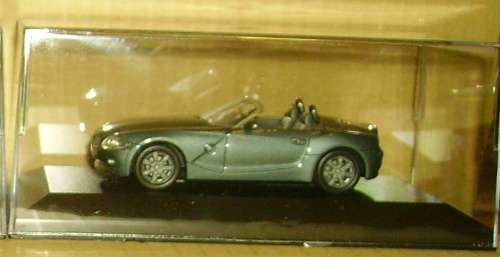 BMW Z4 Cabriolet 2003 grey-met 1/43 NewRay NEW+showcased  #5264 instant wheels