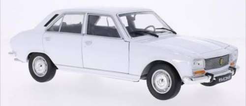 Peugeot 504 1975 white 1/24 Welly NEW+boxed  #2206 instant wheels