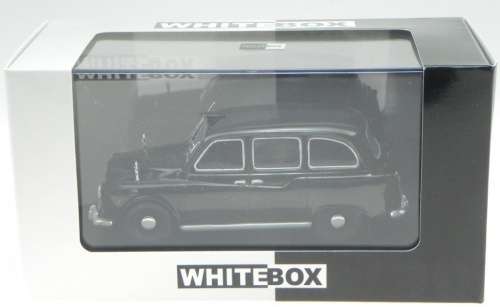 Austin FX4 1965 black London Taxi 1/43 Whitebox NEW+boxed  #5265 instant wheels