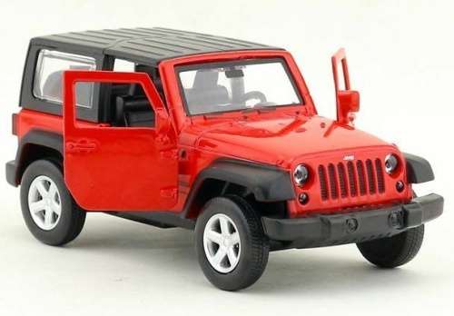 Jeep Wrangler 2015 red 1/43 Sino-Premier DealerEdition NEW+boxed  #5269 instant wheels