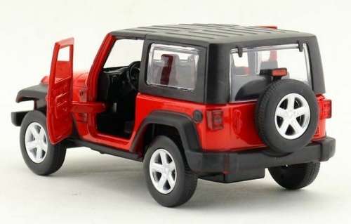 Jeep Wrangler 2015 red 1/43 Sino-Premier DealerEdition NEW+boxed  #5269 instant wheels