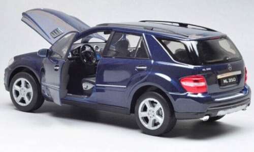 Mercedes-Benz ML350 2010 dk.blue 1/24 Welly  #2209 instant wheels