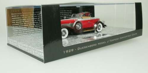 Duesenberg J Torpedo Conv Coupe 1929 1/43 Minichamps NEW+boxed  #5272 instantwheels