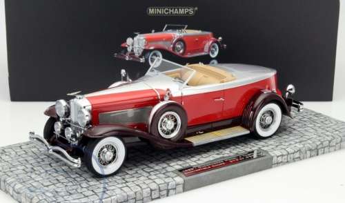 Duesenberg J Torpedo Conv Coupe 1929 1/43 Minichamps NEW+boxed  #5272 instantwheels