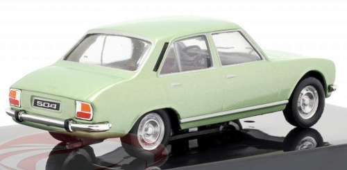 Peugeot 504 1969 light-green-met 1/43 IXO NEW+boxed  #5274 instant wheels