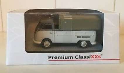 Volkswagen T1 Pick-up +rem.tarpaulin 1962 1/43 PremiumClassiXX NEW+boxed #5276 instant wheels