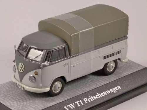 Volkswagen T1 Pick-up +rem.tarpaulin 1962 1/43 PremiumClassiXX NEW+boxed #5276 instant wheels