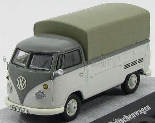 Volkswagen T1 Pick-up +rem.tarpaulin 1962 1/43 PremiumClassiXX NEW+boxed #5276 instant wheels
