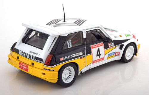 Renault 5 Maxi Turbo #4 Sainz sr. R.deAsturias1986 1/18 Solido NEW+boxed #8814 instant wheels