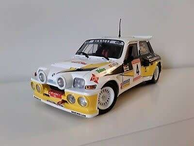 Renault 5 Maxi Turbo #4 Sainz sr. R.deAsturias1986 1/18 Solido NEW+boxed #8814 instant wheels