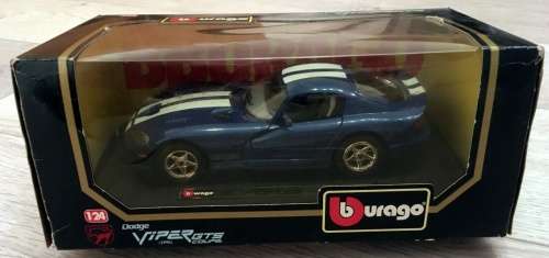 Dodge Viper GTS 1996 1/24 Bburago/Italia NEW+boxed FREE Delivery extremely rare #2212 instant wheels