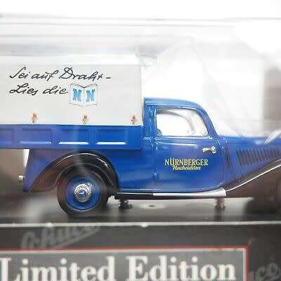 Mercedes-Benz 170V 1935 Pick-Up `Nuernberger News` 1/43 NEW+boxed  #5279 instant wheels