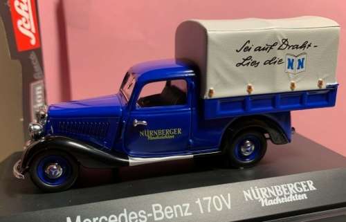 Mercedes-Benz 170V 1935 Pick-Up `Nuernberger News` 1/43 NEW+boxed  #5279 instant wheels