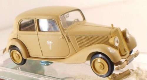 Mercedes-Benz V170 sedan 1939 Afrika Korps khaki 1/43 Vitesse NEW+boxed  #5282 instant wheels
