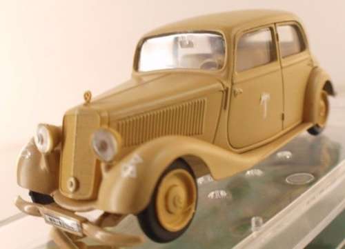 Mercedes-Benz V170 sedan 1939 Afrika Korps khaki 1/43 Vitesse NEW+boxed  #5282 instant wheels